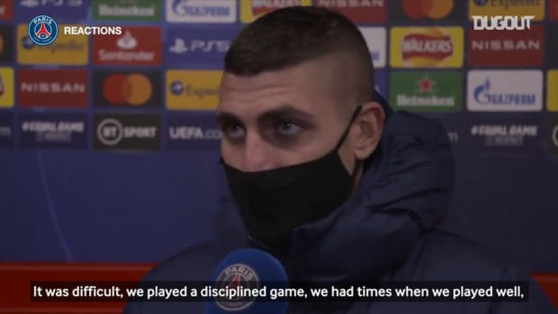 Marco Verratti: '  It was a deserved victory, we had a big performance, we are happy. '